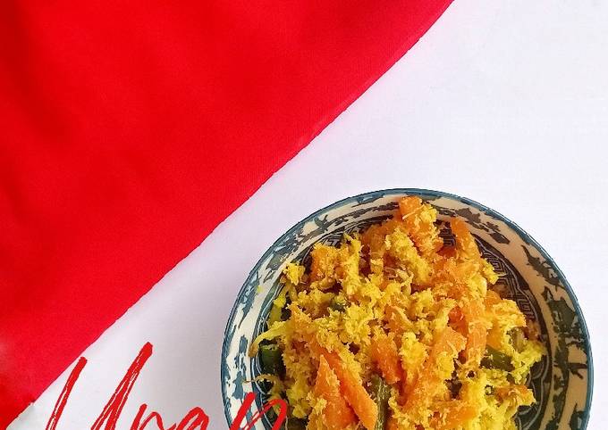 Bagaimana Menyiapkan Urap Sayur ala neeta, Sempurna