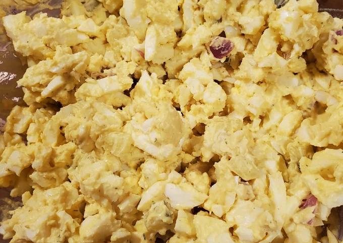 Steps to Prepare Homemade Egg Salad