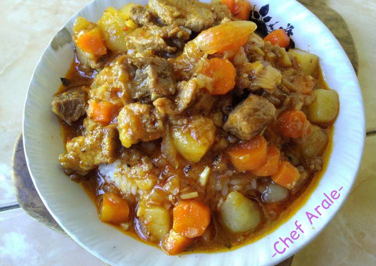 Tokelanese Dazzle Beef Curry 3.3