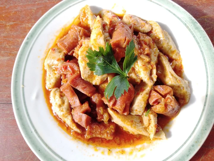 Cara Gampang Membikin Resep Seblak Otak-otak sosis jeletot yang  Bikin Ketagihan Anti Ribet, Uenak Banget