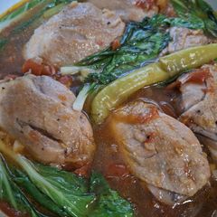A picture of KINAMATISANG MANOK (Tomato Chicken Stew).