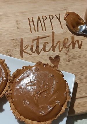 Foto de Tartelete de Ganache de Chocolate e Caramelo Salgado