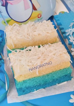 Foto resep Bolu Lapis Kukus 1 Telur