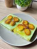 Roti Pandan Panggang Pisang