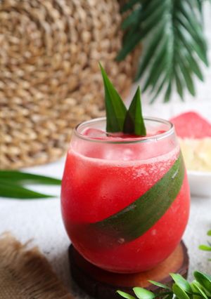 Foto resep Jus Semangka Lemon (Jus Anti Flu)