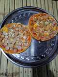 Pizza Teflon Topping Sosis & Baso Goreng