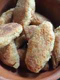 Croquetas de merluza con mozzarella