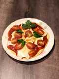 Pizza con masa de garbanzos 🍕