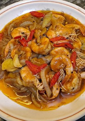 Foto resep 411. Udang Saus Lada Hitam