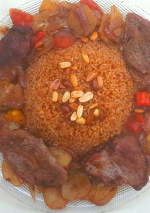 صورة لوصفة ورقة لحمة 😍 😍