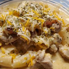 A picture of Crack Chicken Penne Pasta.