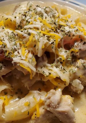 A picture of Crack Chicken Penne Pasta.
