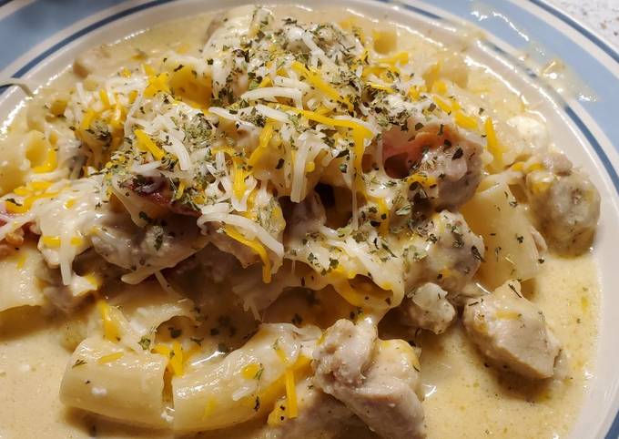 Steps to Make Award-winning Crack Chicken Penne Pasta