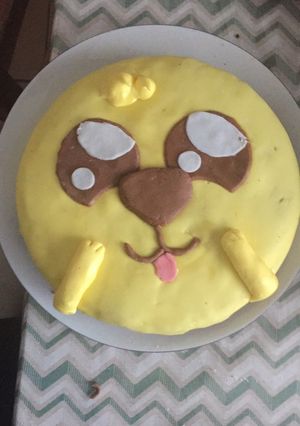 Una foto de Pastel de natillas y fondan de Mikecrack 💛🐶💎
