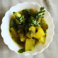 A picture of Pumkin aloo.