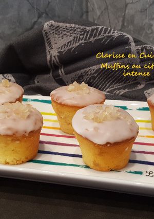 Une photo de Petits gâteaux au citron intense