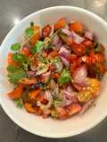 SPICY Pico de Gallo - My amazing Fresh Tomotoe, Onion Spicy Mexican Salad - PERFECT :P