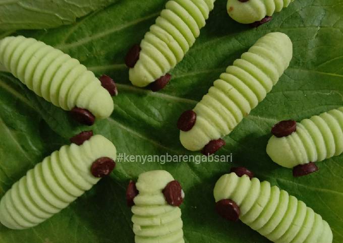 Caterpillar Cookie (Kue Ulat)