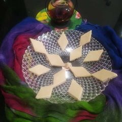 A picture of Kaju Katli.