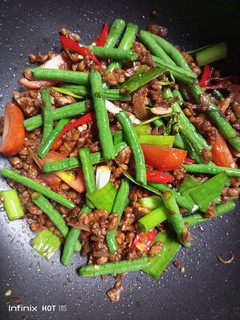 Foto resep Tumis tempe kacang panjang