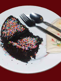 A picture of A Gorgeous chocolate cake.