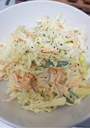 A picture of My coselaw Salad.