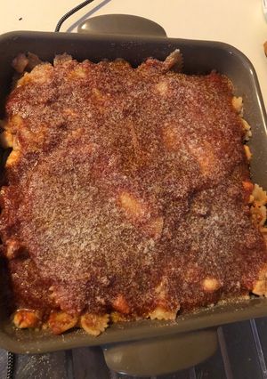 Foto di Pasta al fumè al forno
