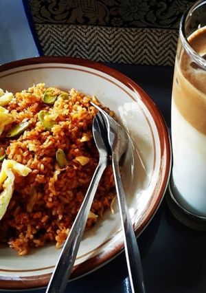 Foto resep Nasi goreng pete udang rebon