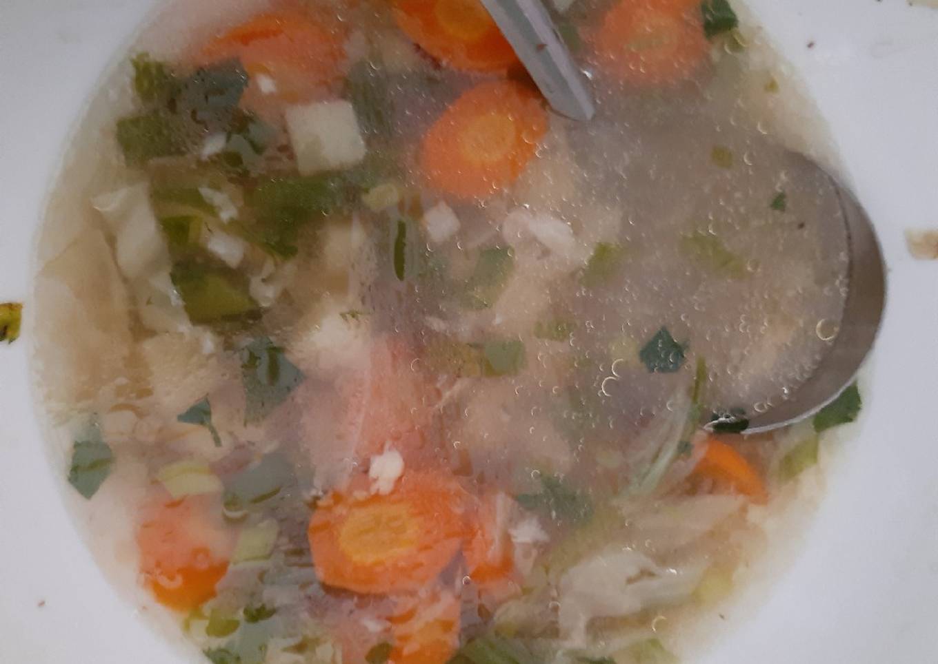 Sup sayur-sayuran