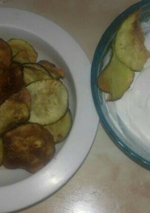Cukkini chips recept fotója