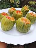 Calabacitas rellenas a la mexicana 👌🏼
