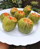 Calabacitas rellenas a la mexicana 👌🏼