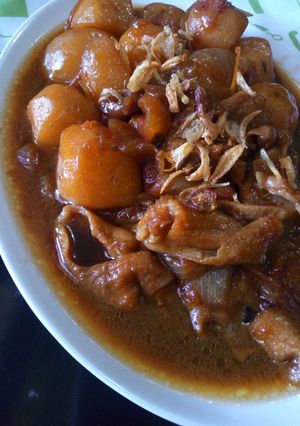 Foto resep Semur Kulit Ayam