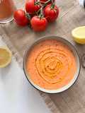 Gaspacho andalou à ma façon au companion de Moulinex