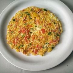 A picture of Vegetable Omlet.