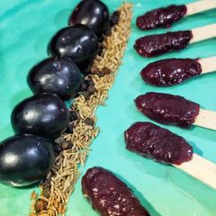 Immunity booster Jamun candy stick A picture of Immunity booster Jamun candy stick.