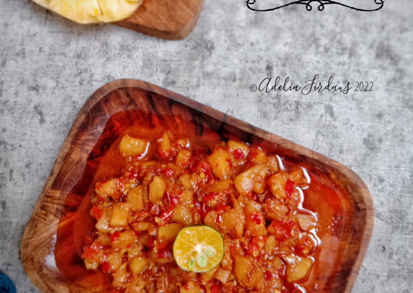 Sambal Nanas Tumis Khas Palembang