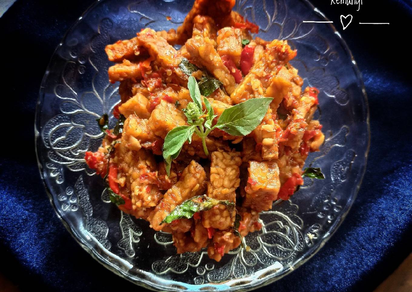 Sambal Tempe kemangi