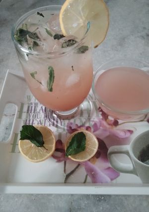 A picture of Fresh Lemon-Ginger Sherbet Syrup.