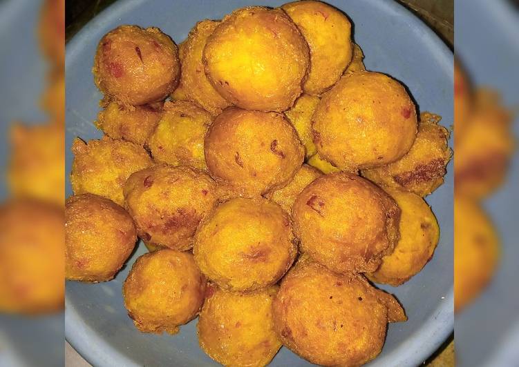 Steps to Make Favorite Yam balls