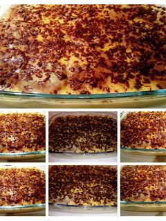 Una foto de Natillas de vainilla con galletas de chocolate, canela y virutas de chocolate negro