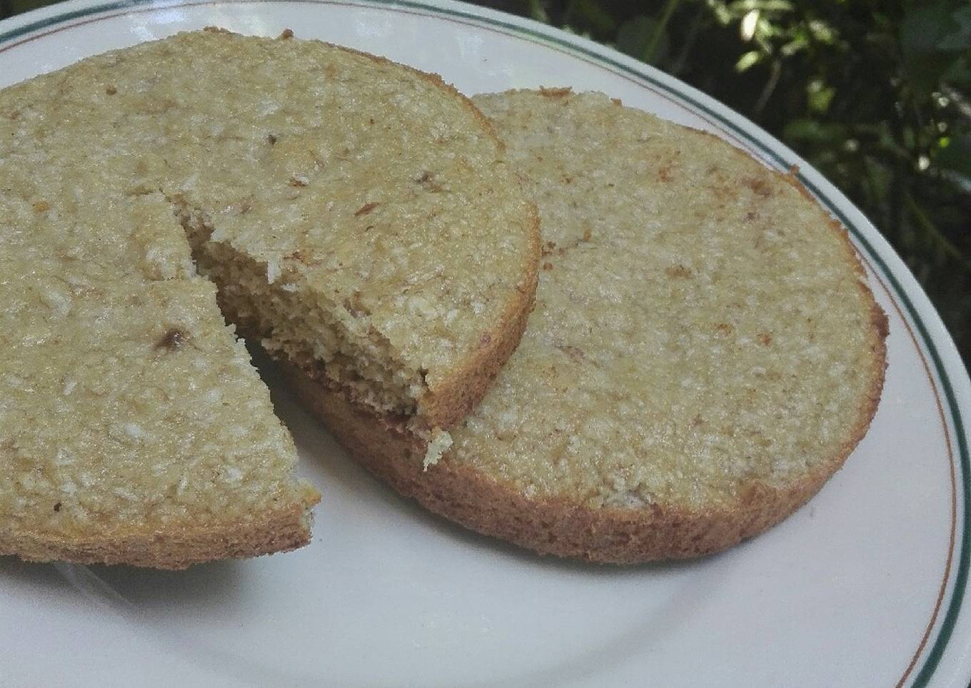Tortitas o budín de banana y coco saludable y Fit♥🍌