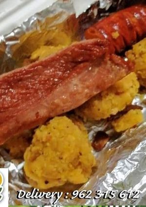 Una foto de Tacacho Mixto