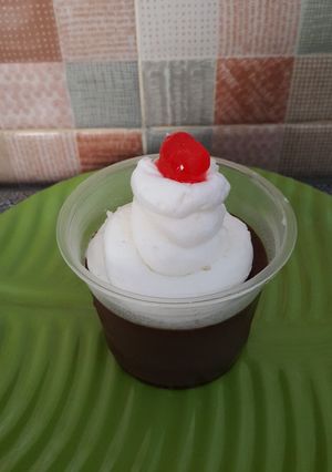 Foto resep Choco silky puding