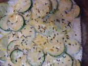 A picture of squash casserole