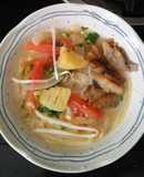 Bún cá rô cho bé