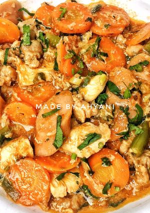 Foto resep Tumis Ayam Sosis