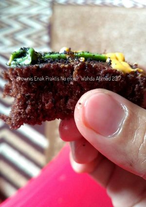 Foto resep Brownis Enak Praktis No mixer