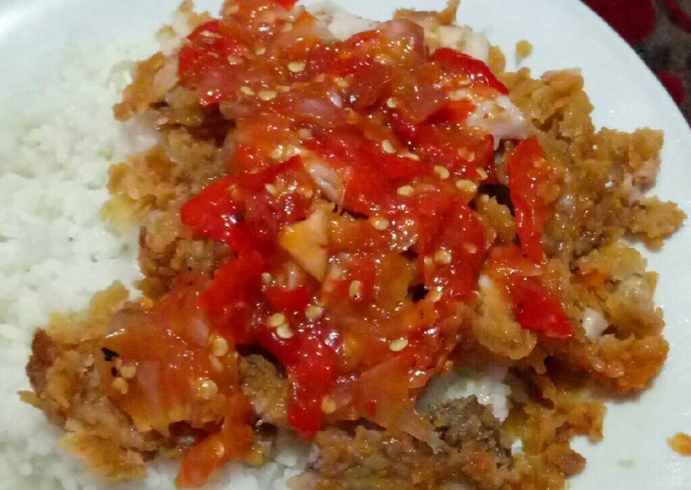 Ayam Geprek Sambal Matah