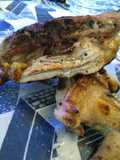 Coquelet crapaudine au barbecue